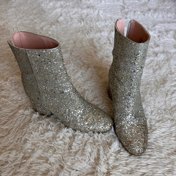 J. Crew Sadie Ankle Boots Glitter - Picture 4 of 6